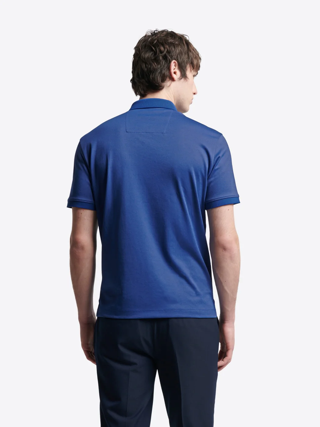 Polo col boutonné maille chinée - Image 2