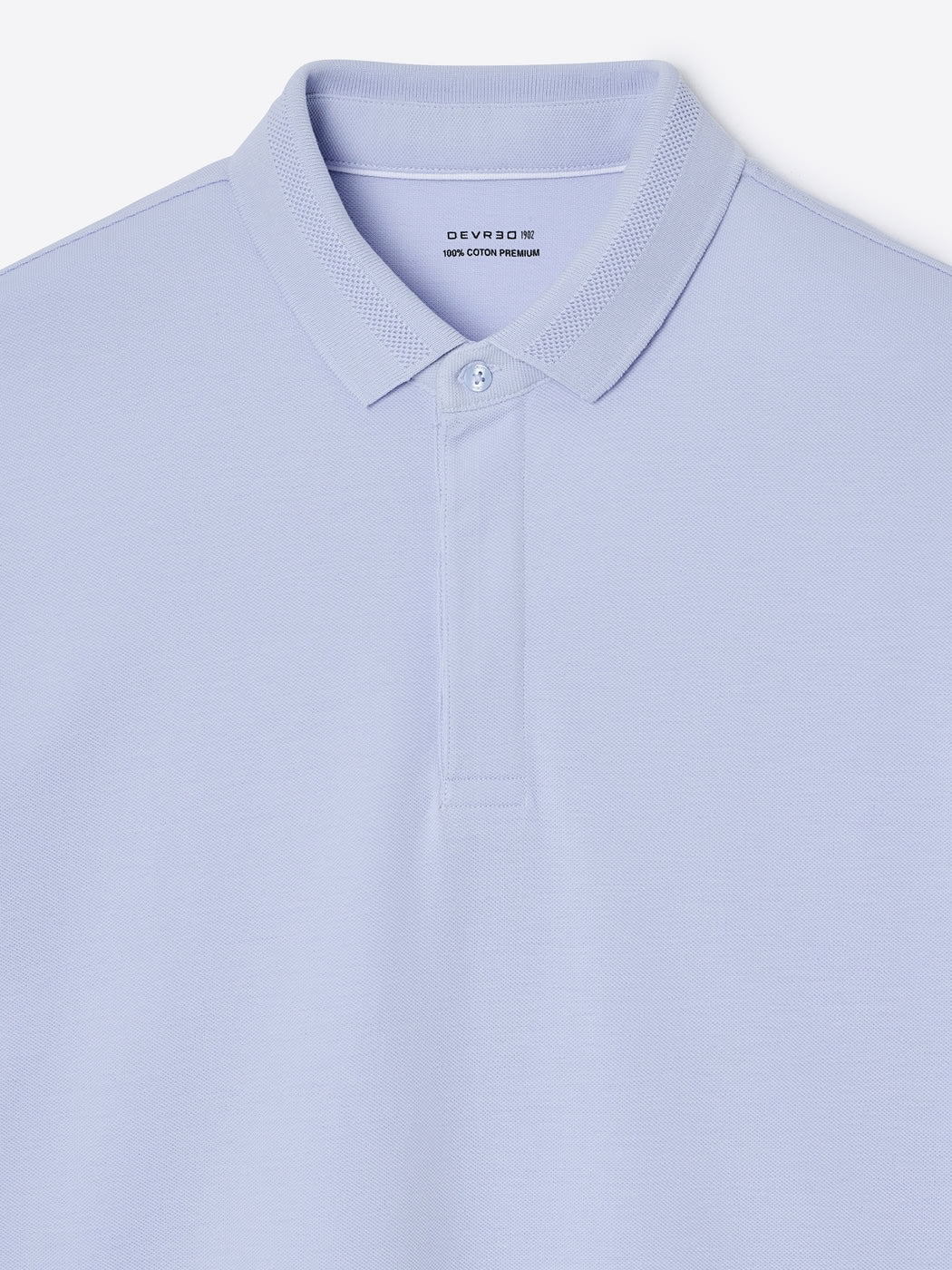 Polo col boutonné en coton premium - Image 6
