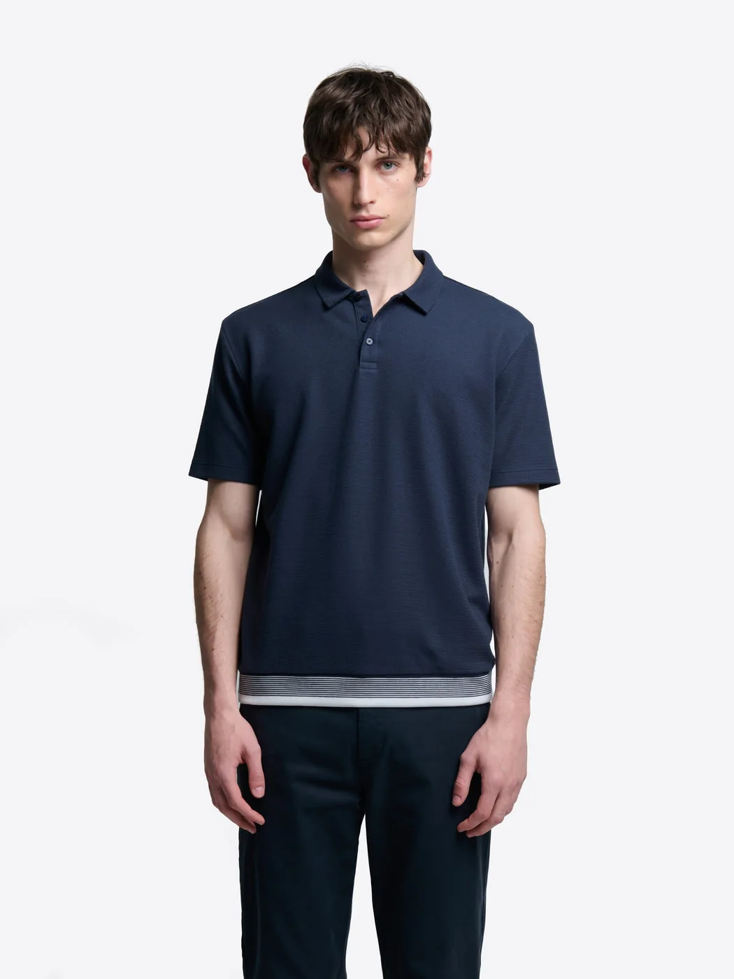 Polo boutonné