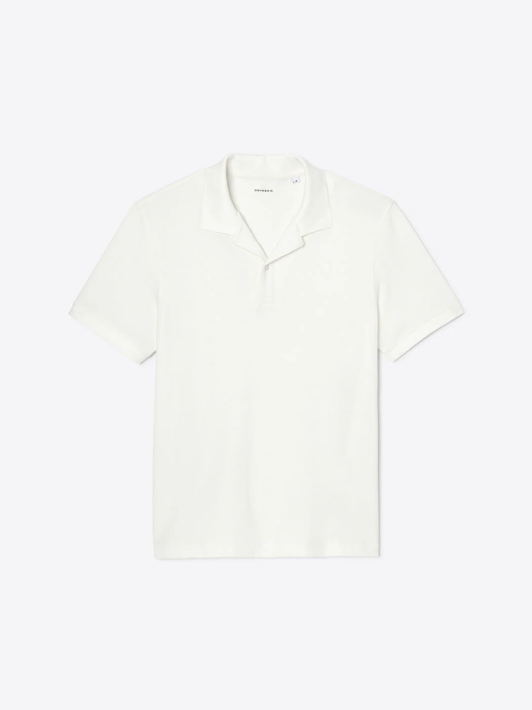 Polo col requin en coton - Image 3