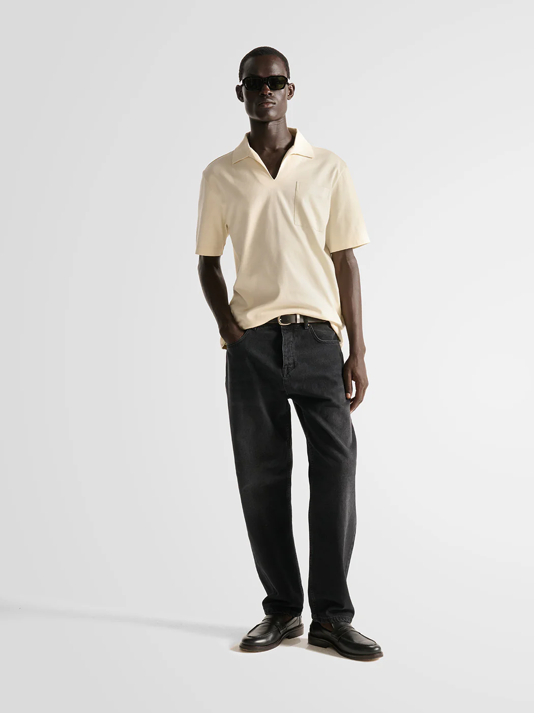 Polo regular col ouvert - L'atelier - Image 3