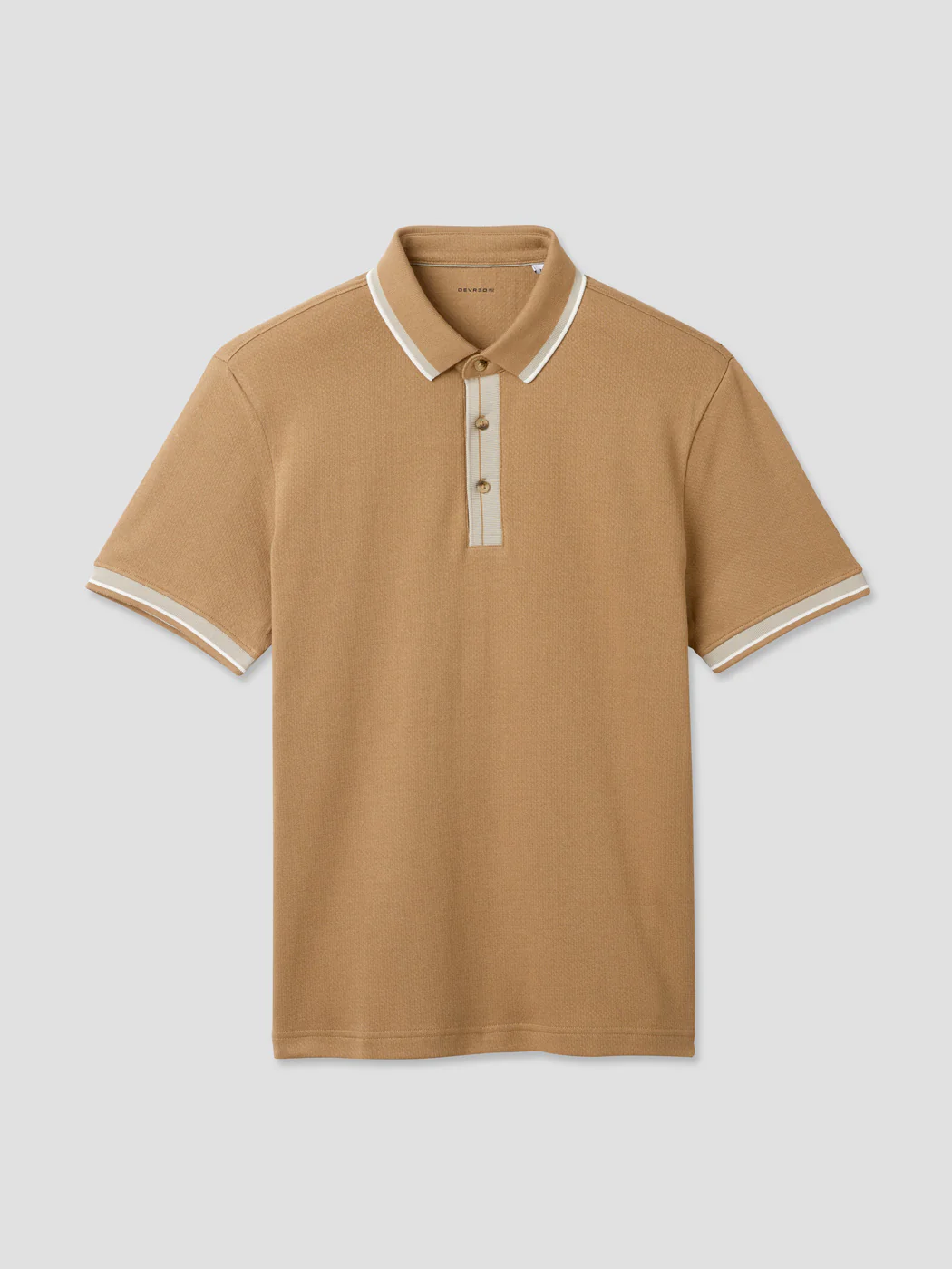 Polo boutonné en coton - Image 3