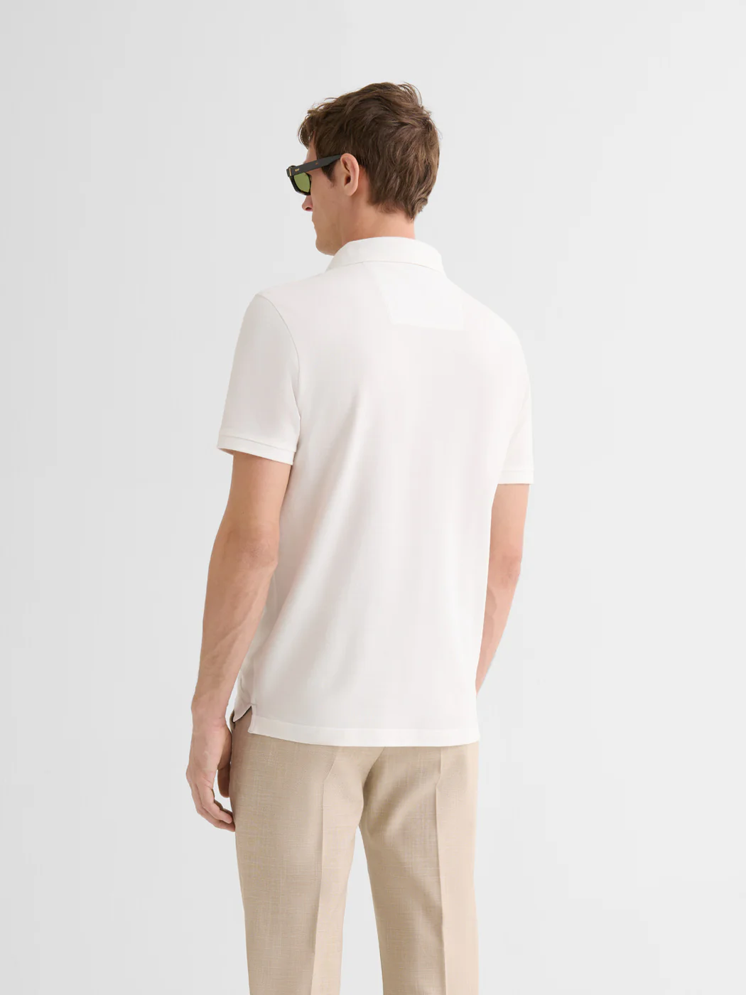 Polo boutonné en coton - Image 2