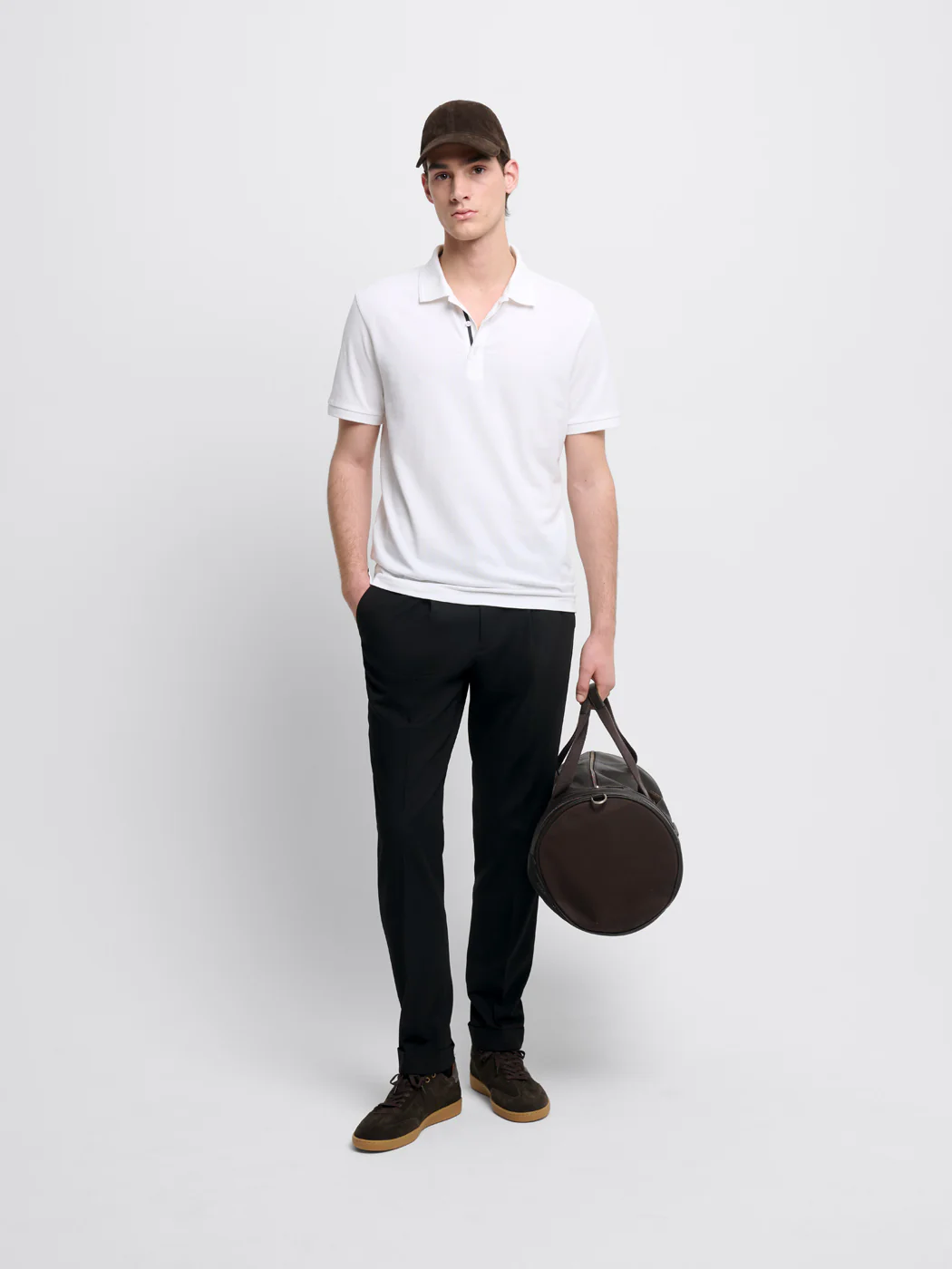 Polo col boutonné en coton - Image 4