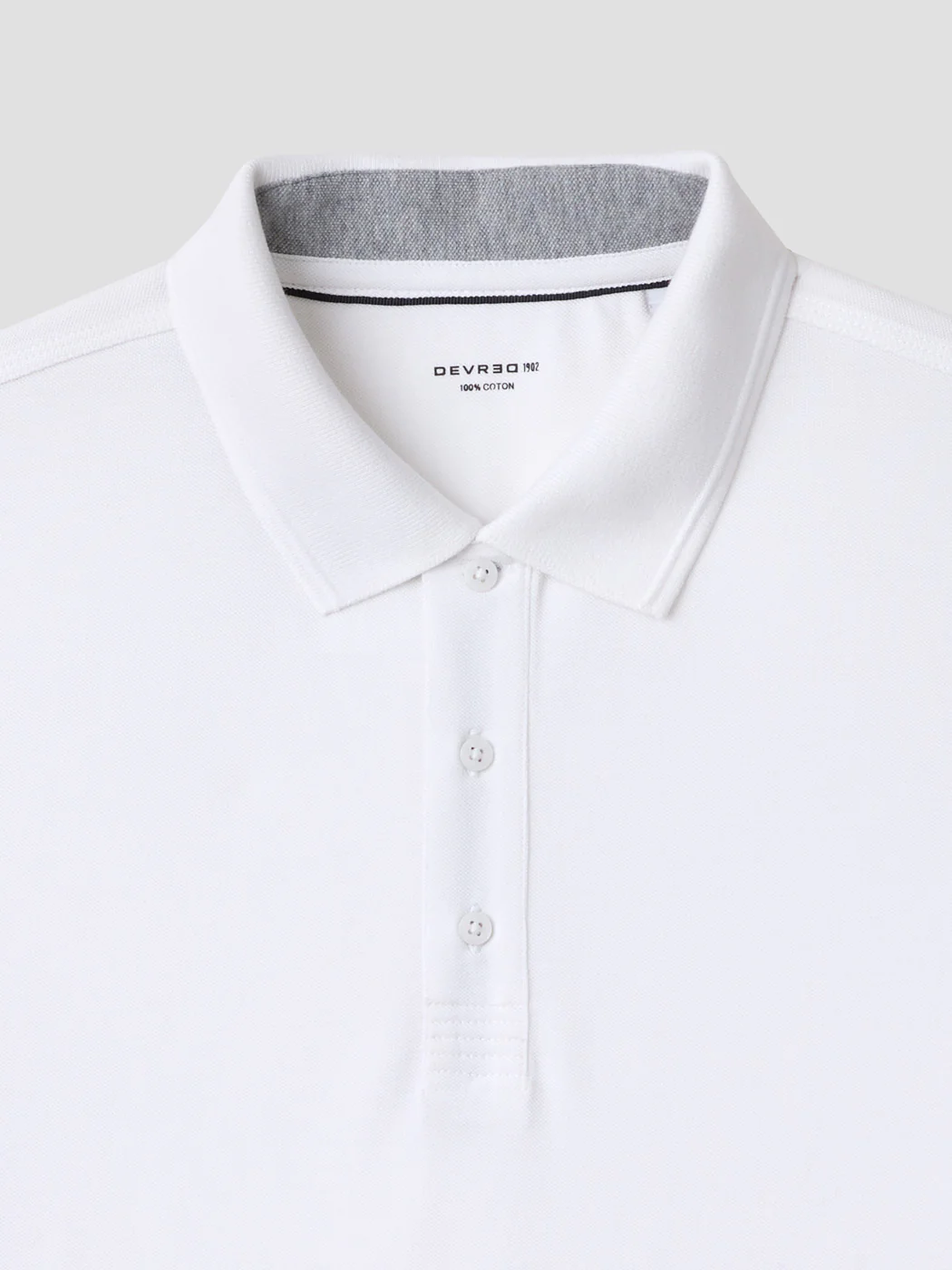 Polo col boutonné en coton - Image 6