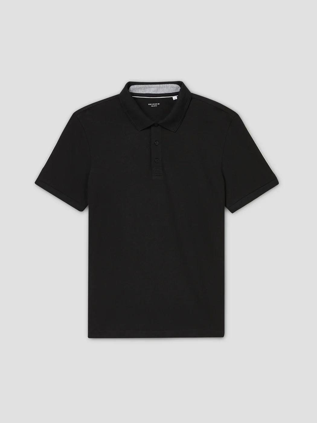 Polo col boutonné en coton - Image 3