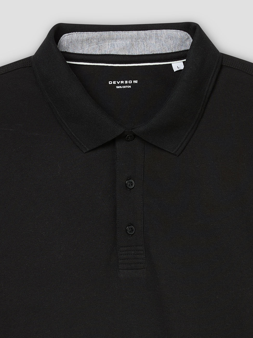 Polo col boutonné en coton - Image 6