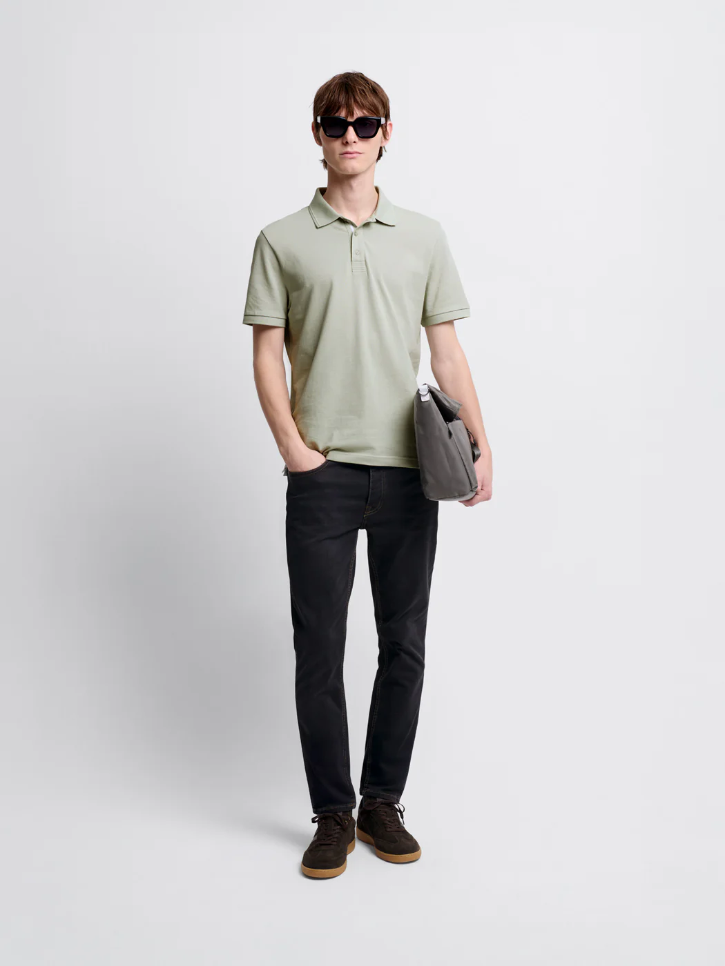 Polo col boutonné en coton - Image 4
