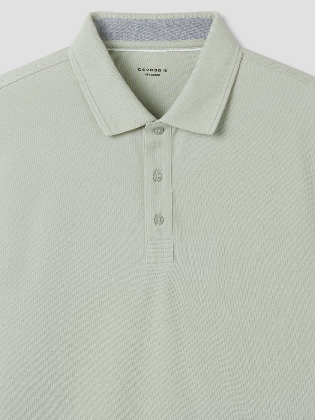 Polo col boutonné en coton - Image 6