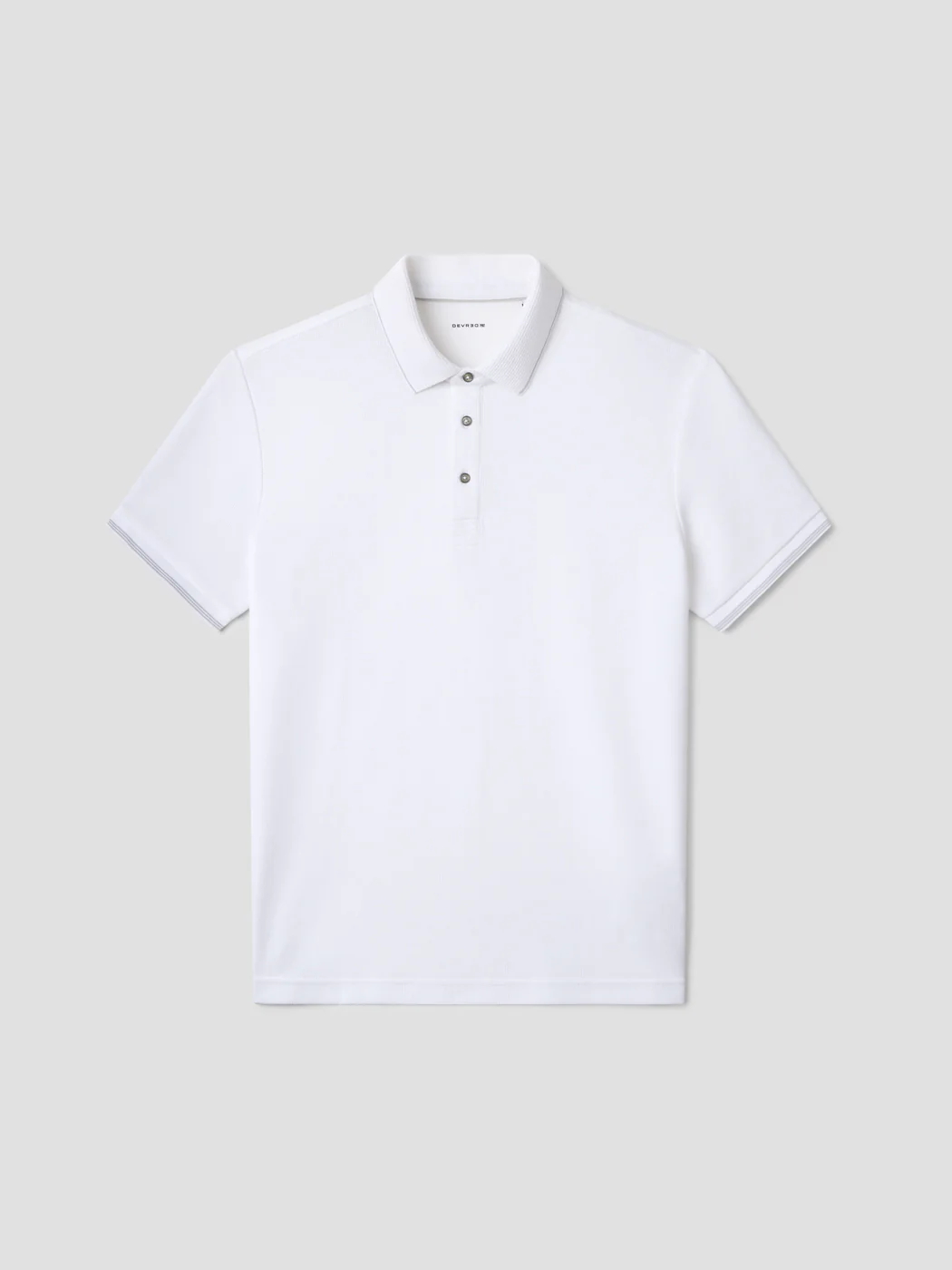 Polo col boutonné gauffré - Image 3