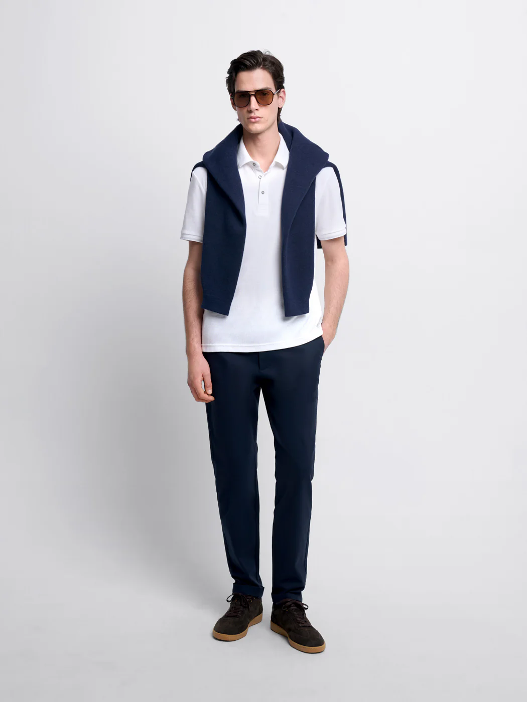 Polo col boutonné gauffré - Image 4