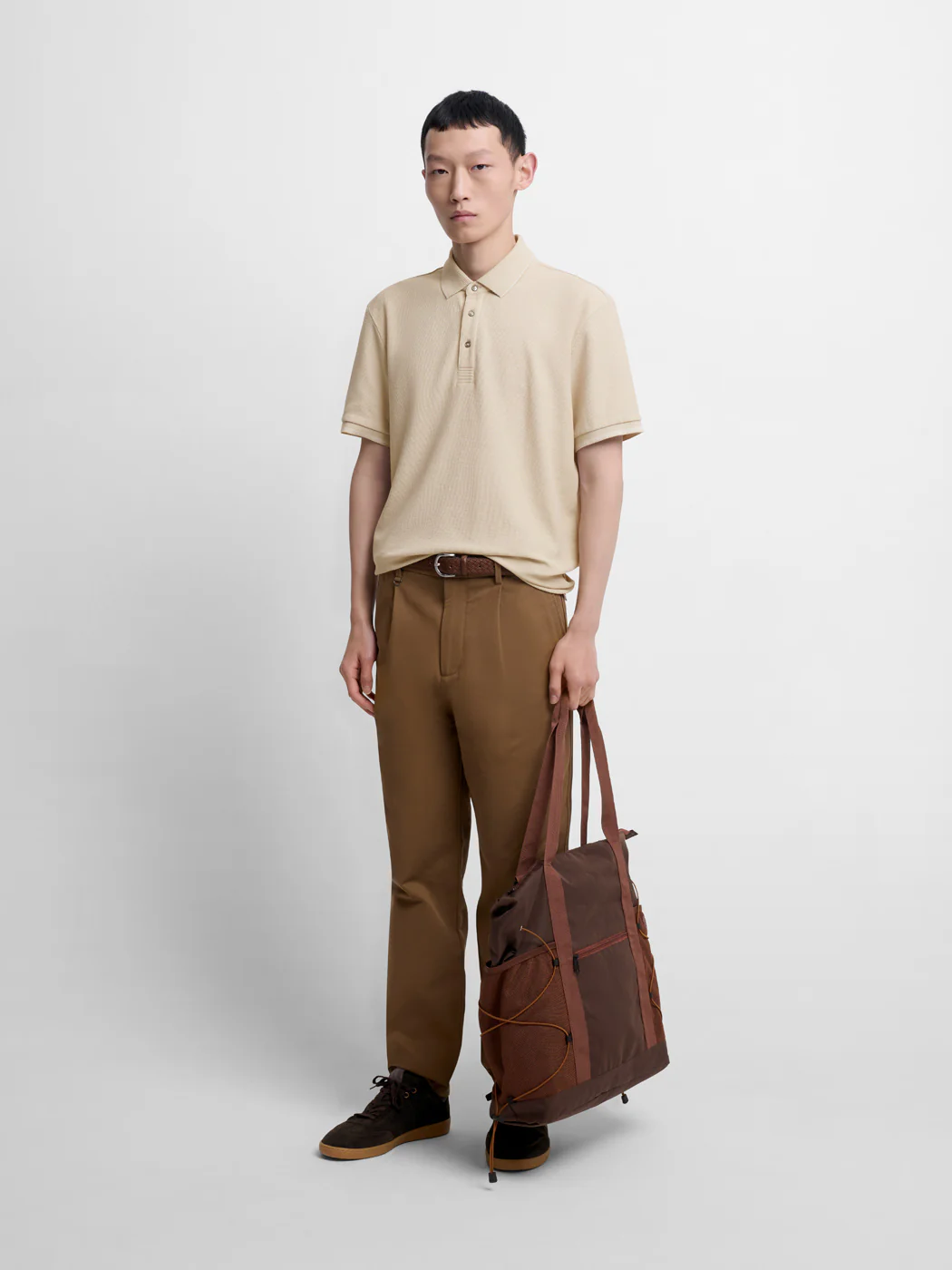 Polo col boutonné gauffré - Image 4