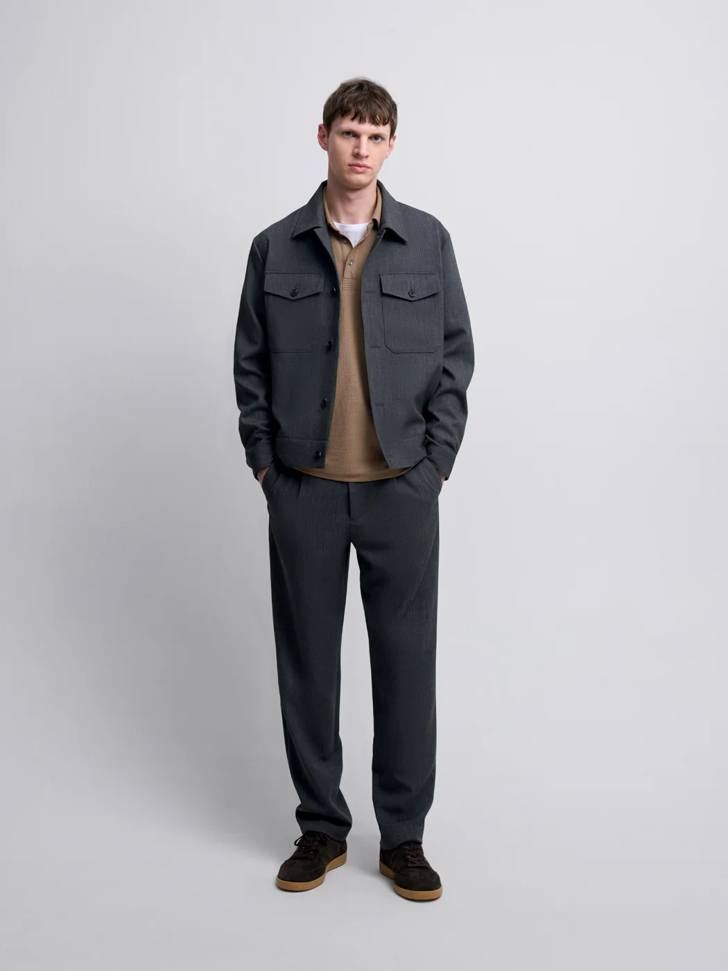 Polo col boutonné gauffré - Image 4