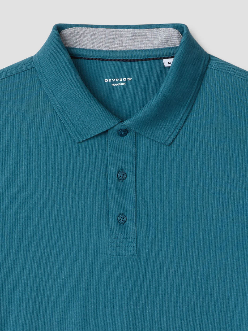 Polo col boutonné gauffré - Image 6