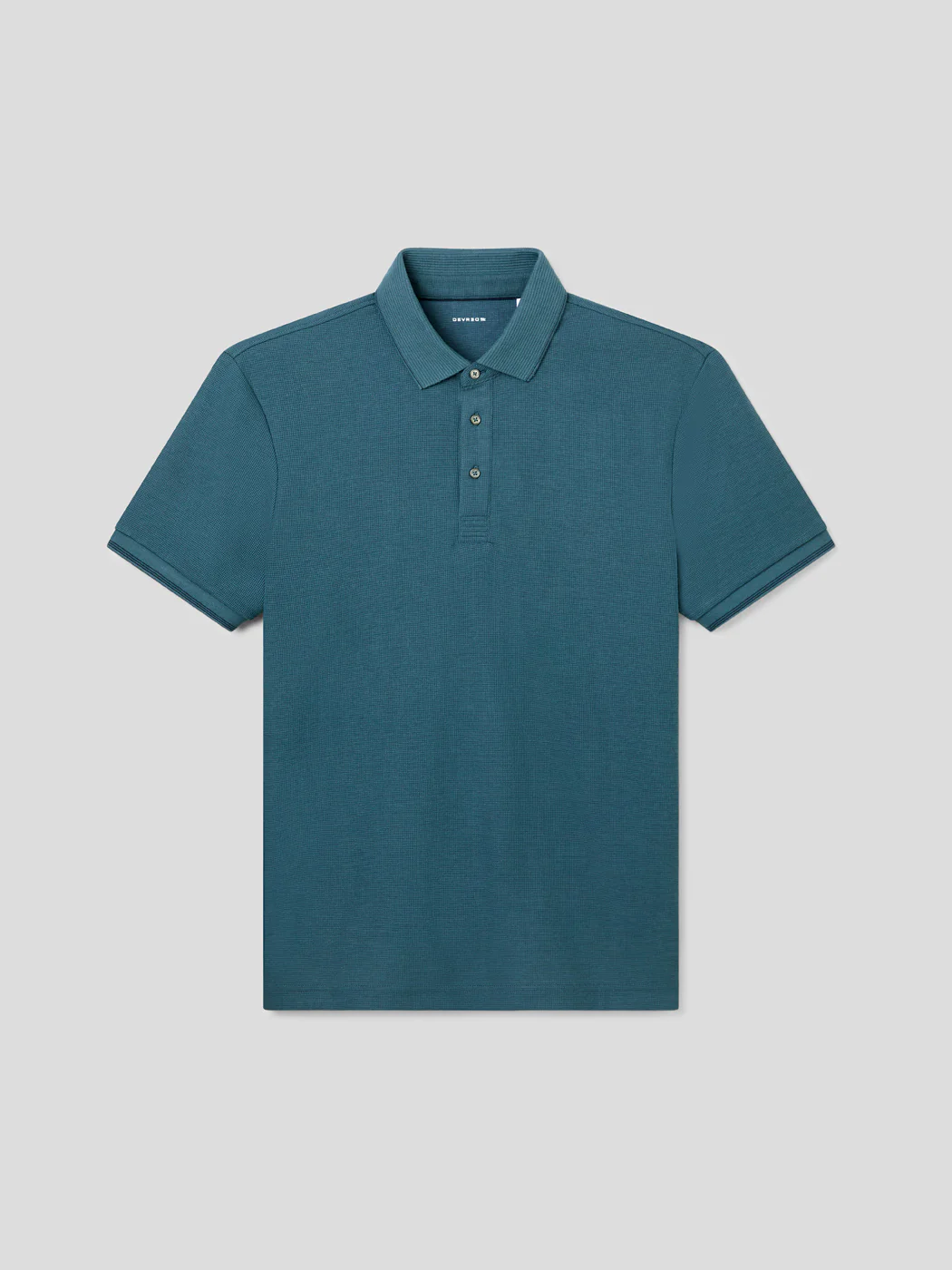 Polo col boutonné gauffré - Image 3