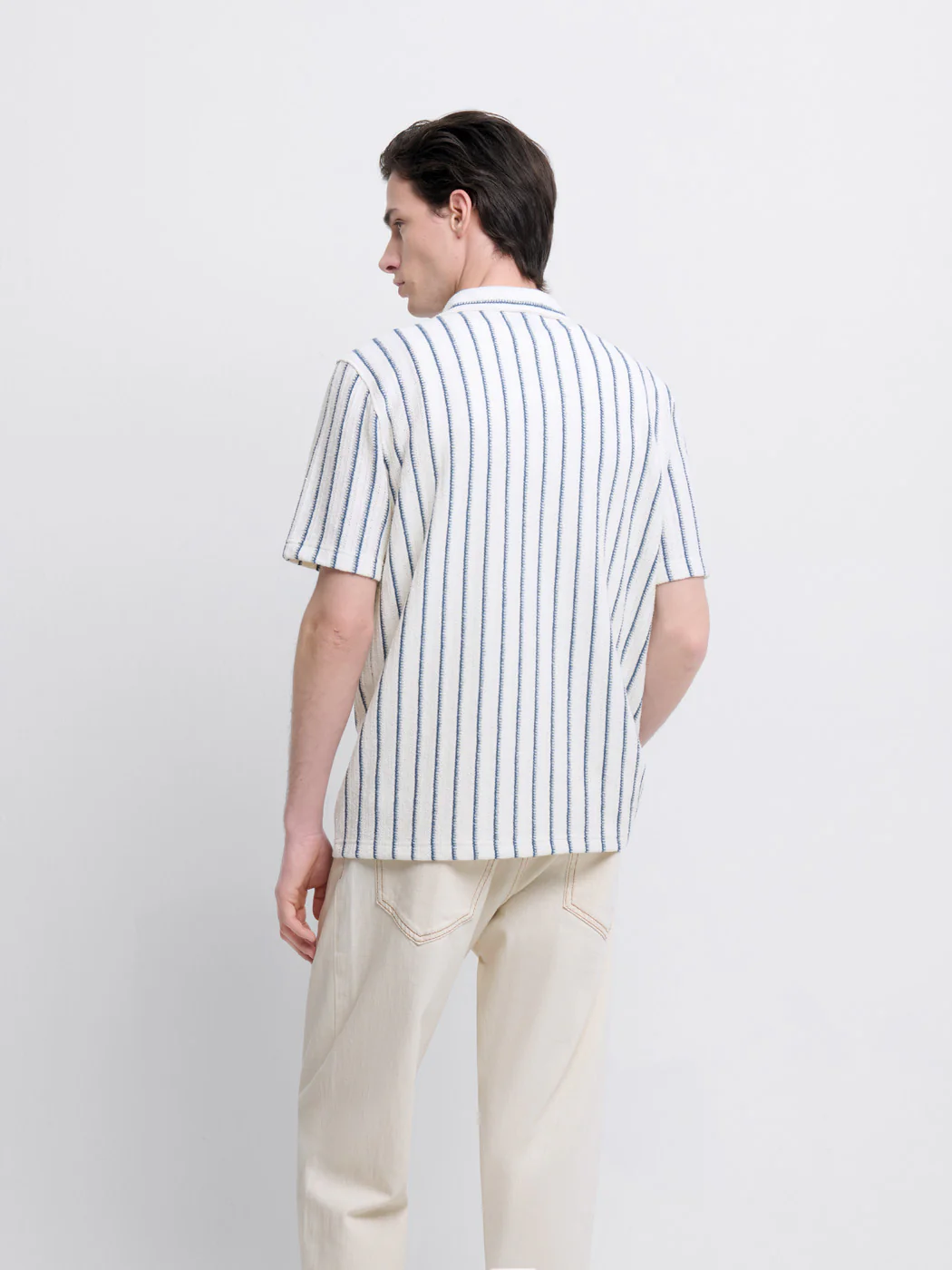 Chemise manches courtes rayé - Image 2