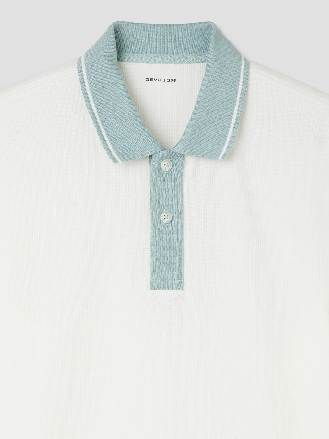 Polo col boutonné bicolore - Image 6