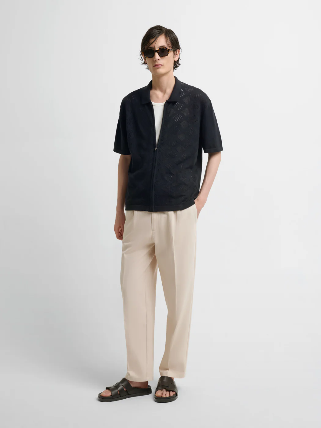 Polo zippé  - L'Atelier - Image 4
