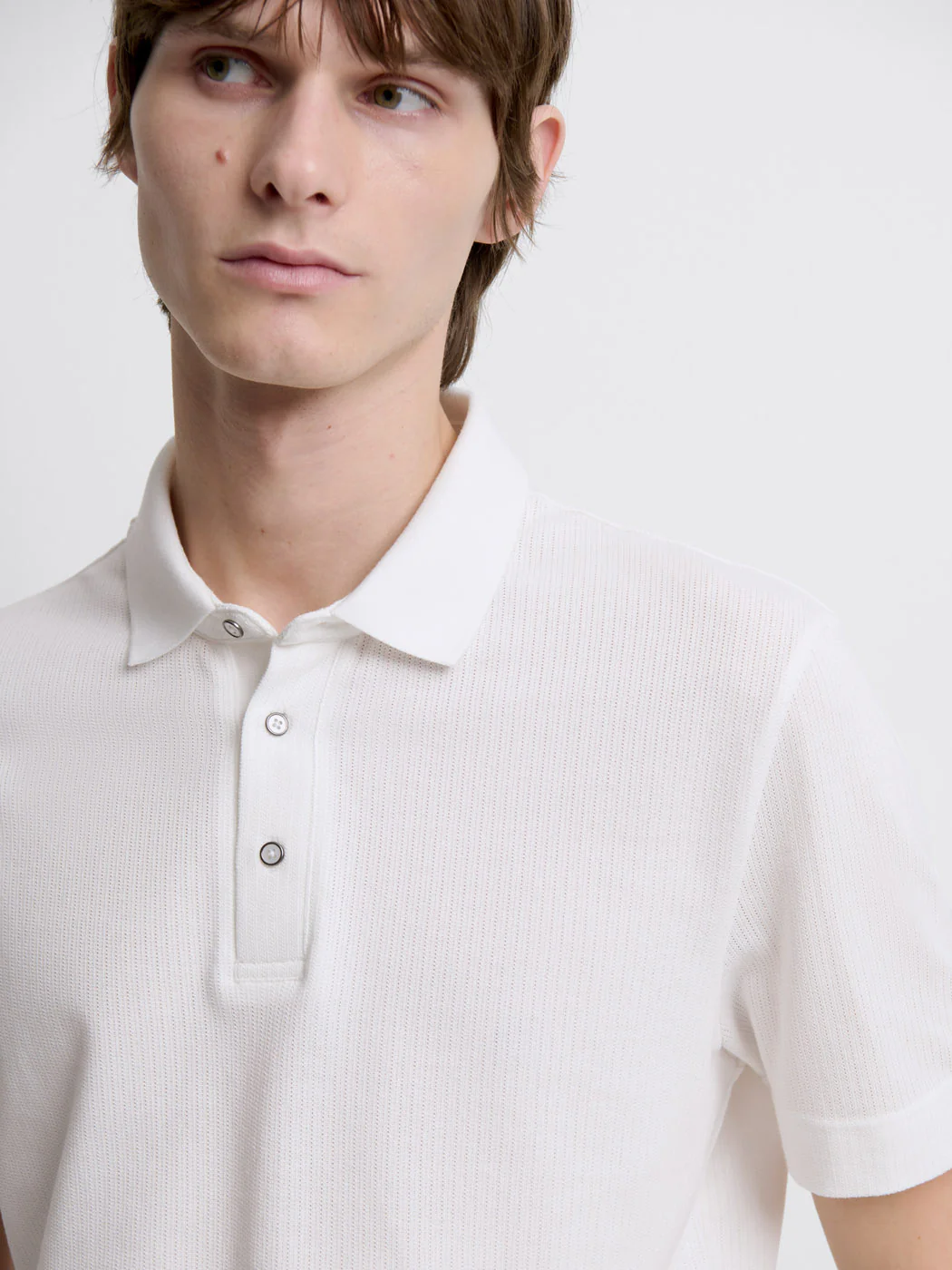Polo col boutonné en coton - Image 5