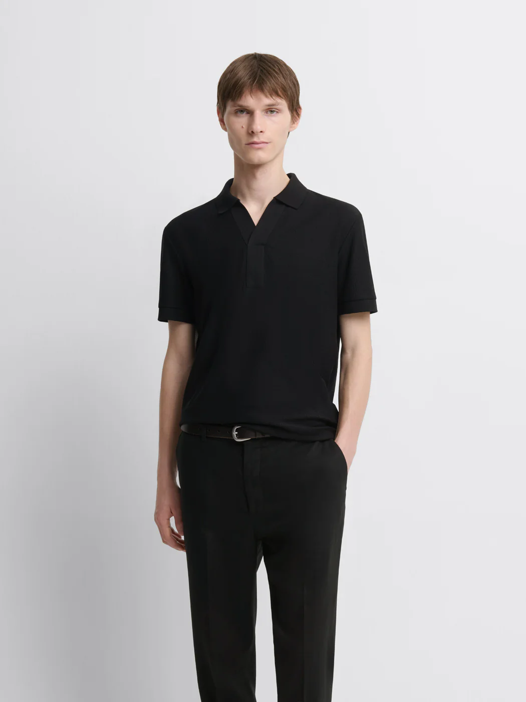 Polo col ouvert