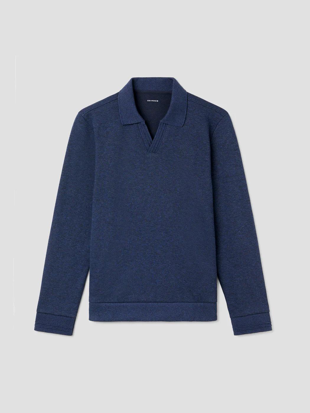 Polo col ouvert chiné - Image 3