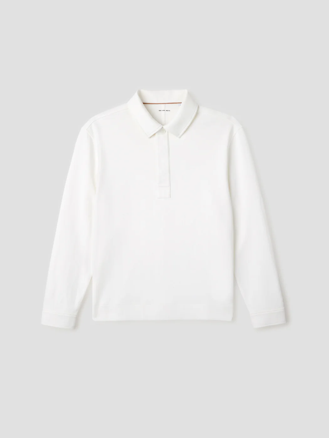 Polo manches longues col boutonné - Image 3