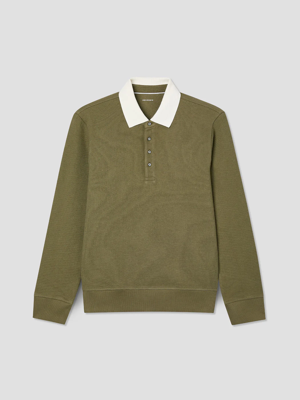 Polo manches longues col boutonné - Image 3
