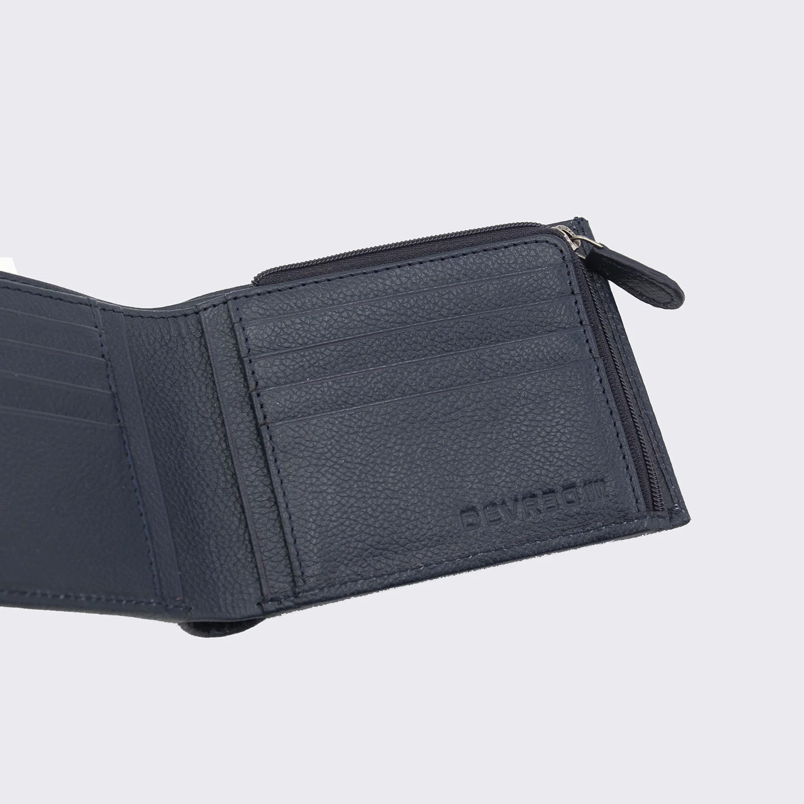 Portefeuille en cuir grainé - Image 3