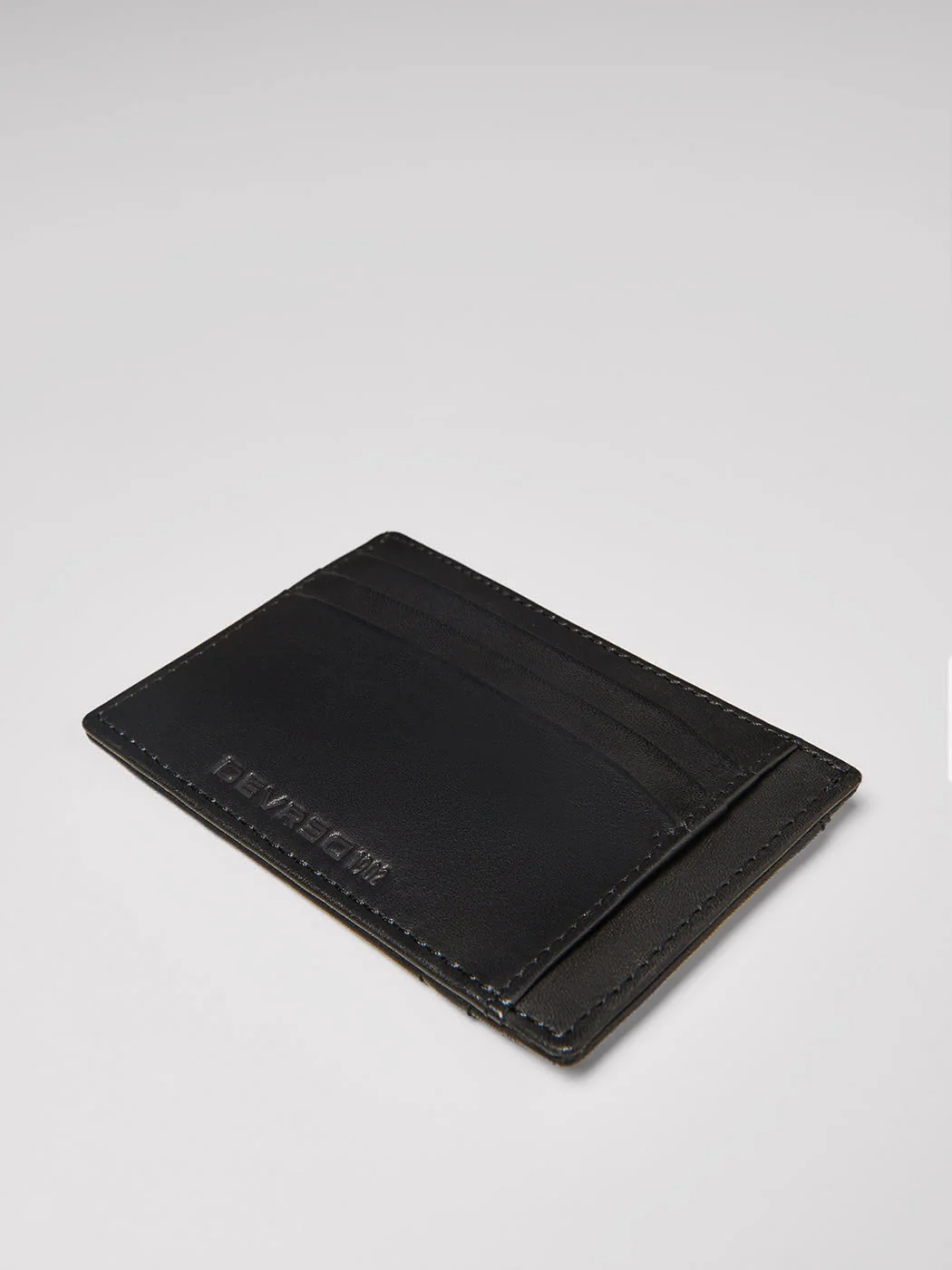 Porte-cartes en cuir patiné - Image 2