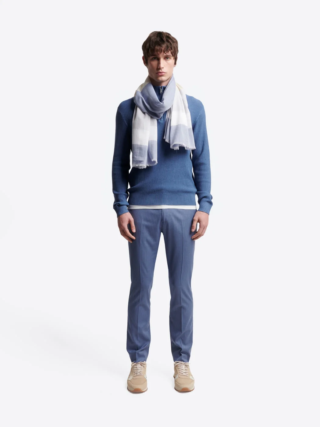 Pull col cheminée zip viscose certifiée - Image 4