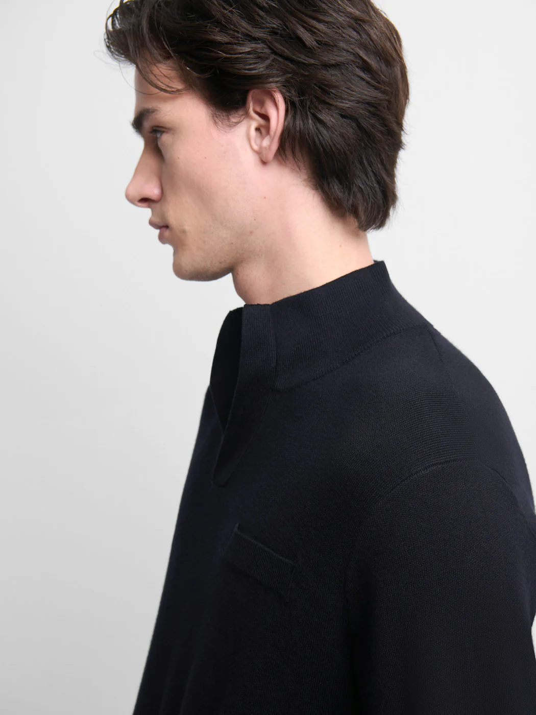 Pull col montant viscose certifiée - Image 5