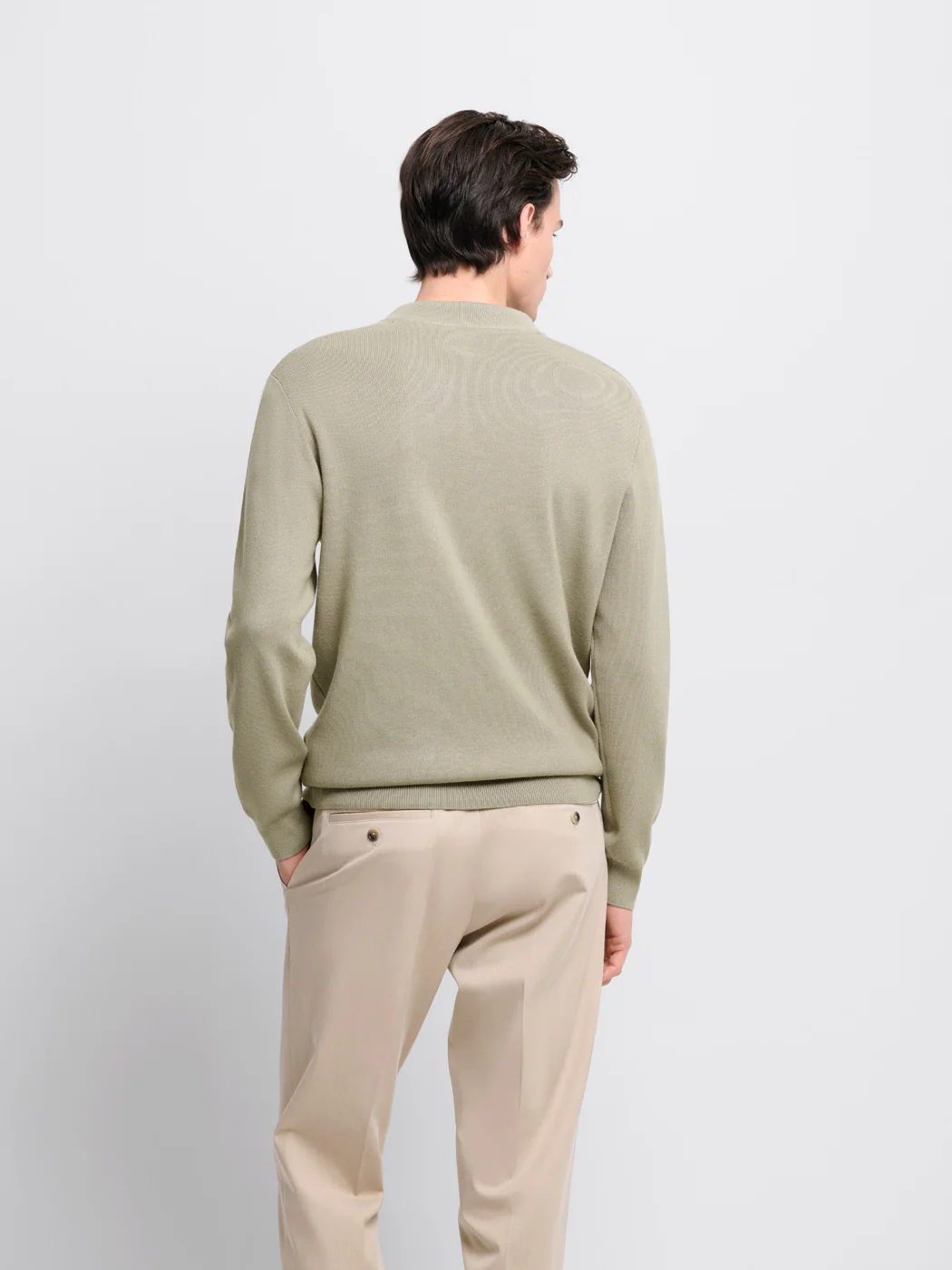 Pull col montant viscose certifiée - Image 2