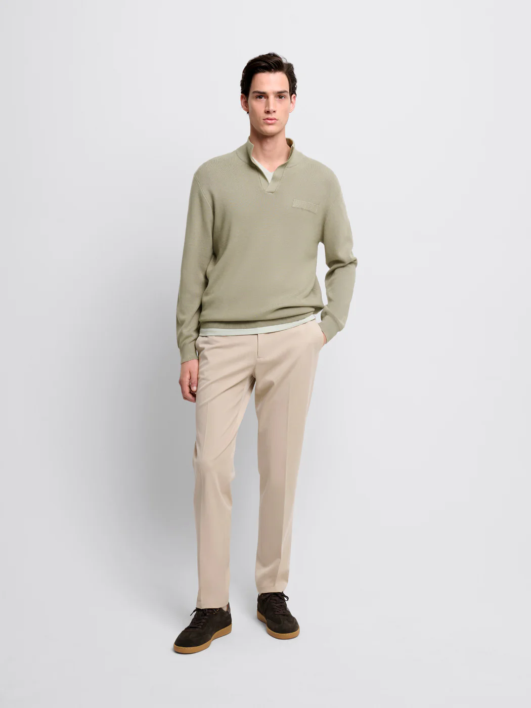 Pull col montant viscose certifiée - Image 4