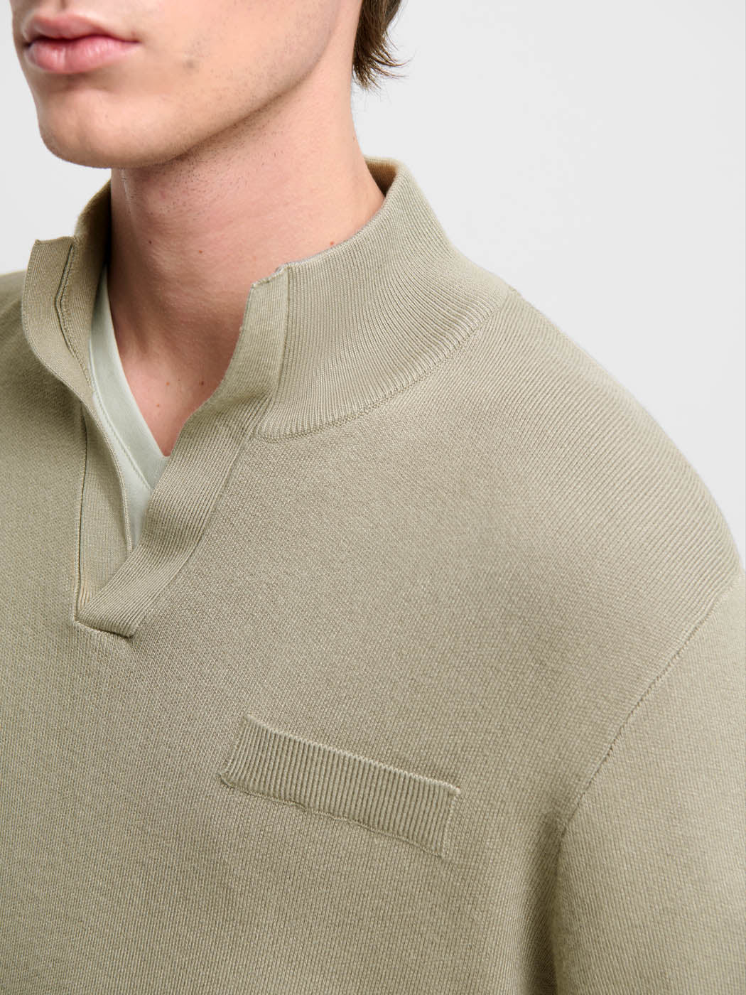 Pull col montant viscose certifiée - Image 5
