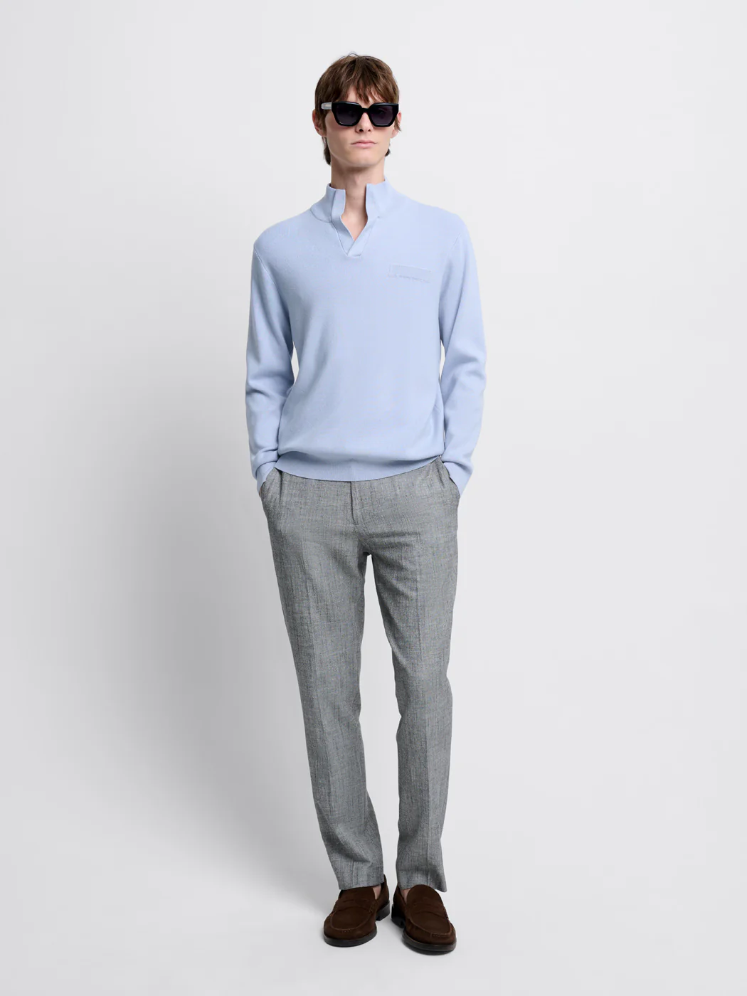 Pull col montant viscose certifiée - Image 4