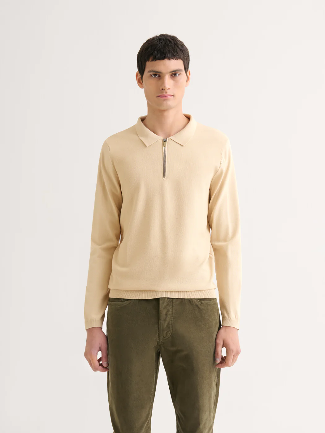 Polo col zippé