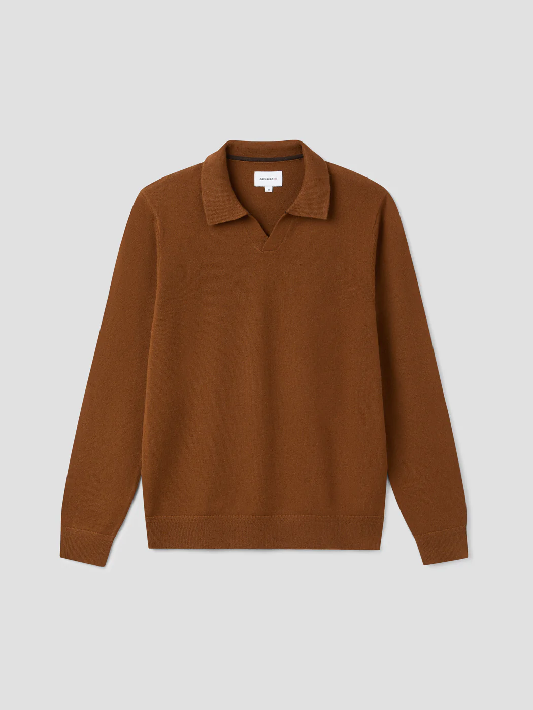 Pull col ouvert en laine et cachemire - Image 3