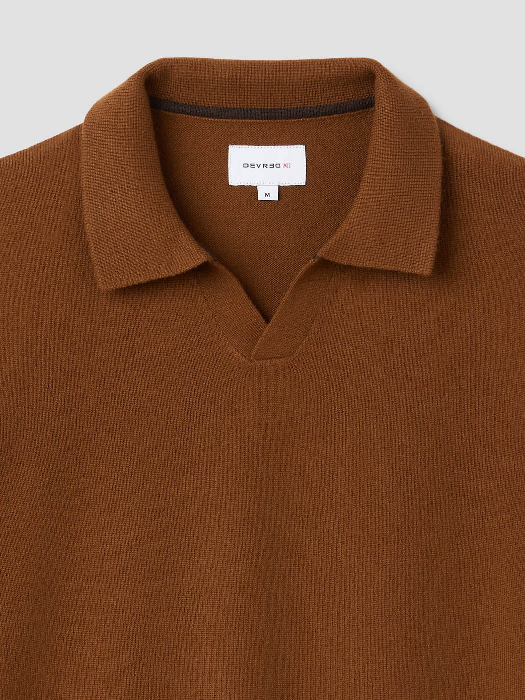 Pull col ouvert en laine et cachemire - Image 6