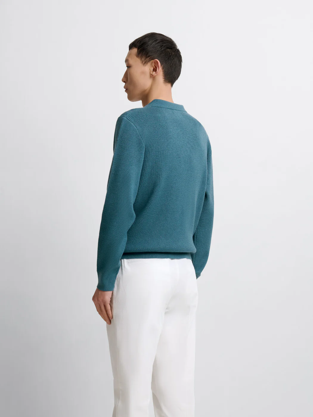 Pull col polo ouvert - Image 2