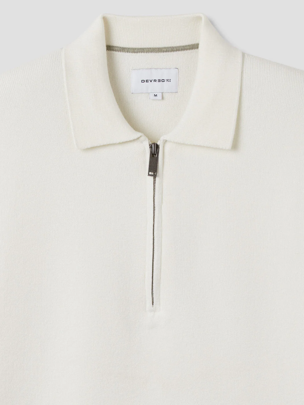 Pull col polo zippé en viscose certifiée - Image 6