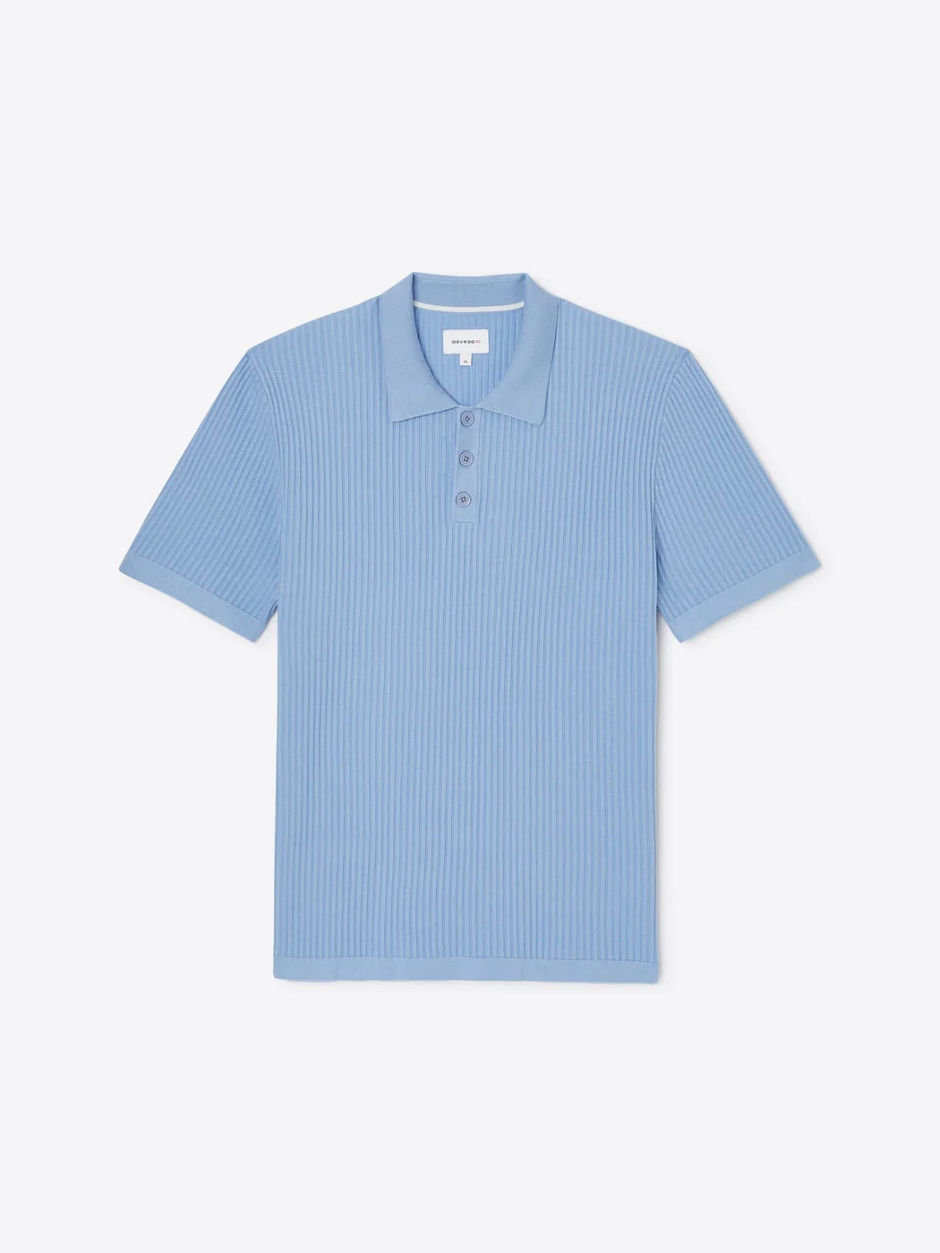 Polo maille boutonné en coton - Image 3