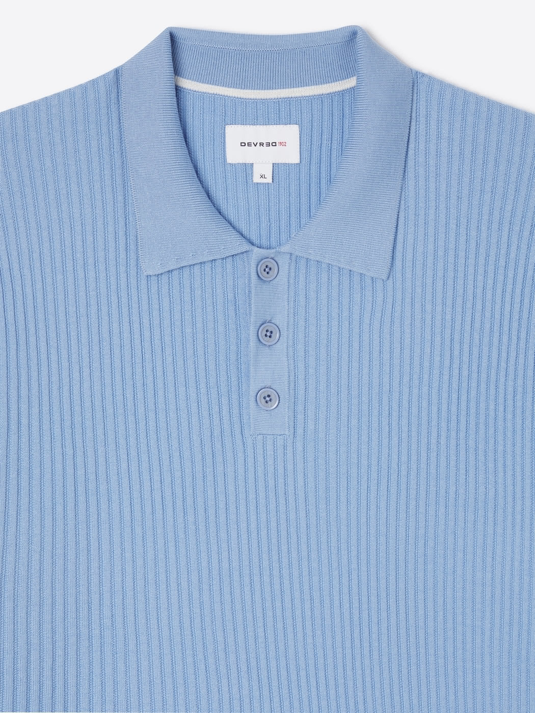 Polo maille boutonné en coton - Image 6