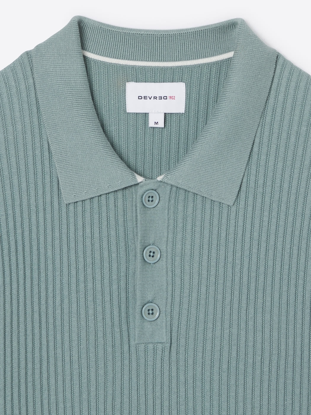 Polo maille boutonné en coton - Image 6