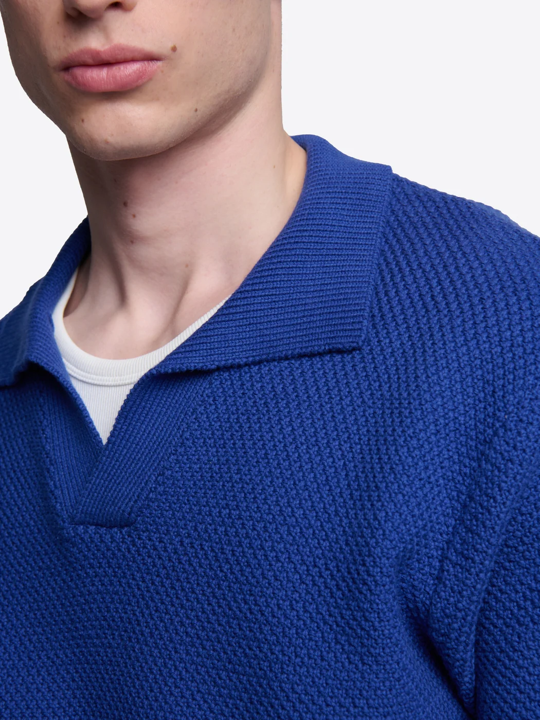 Polo maille col derby - L'atelier - Image 4