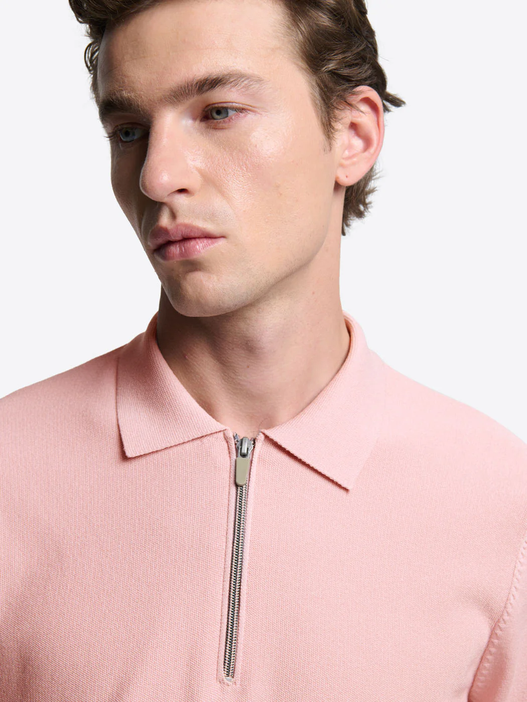 Polo maille col zippé - Image 5