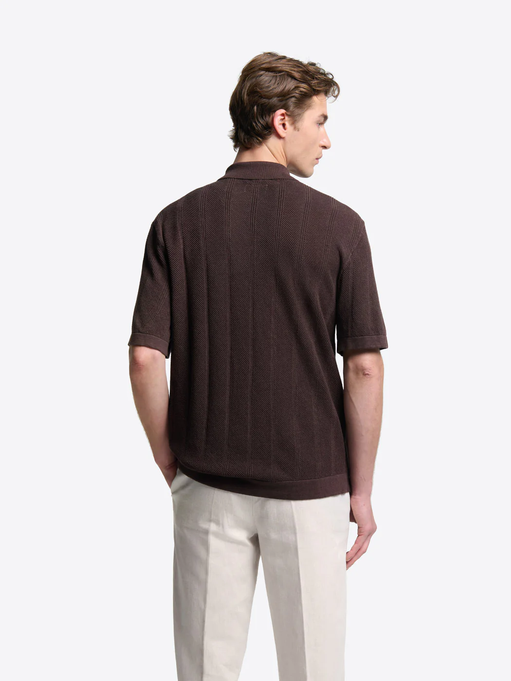 Chemise en maille jeux de points - Image 2