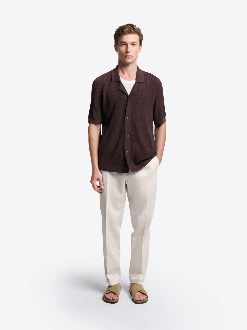 Chemise en maille jeux de points - Image 4