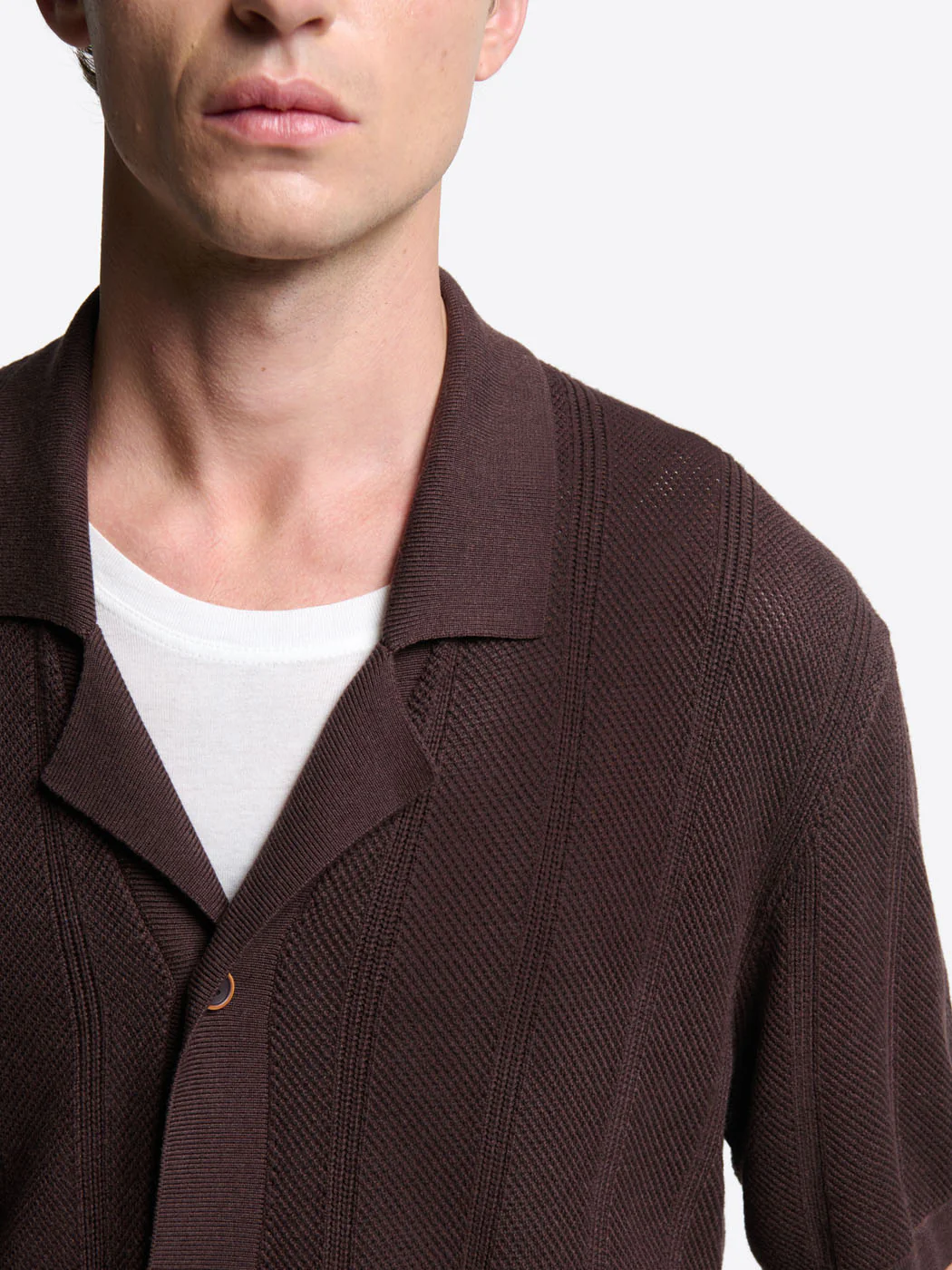 Chemise en maille jeux de points - Image 5
