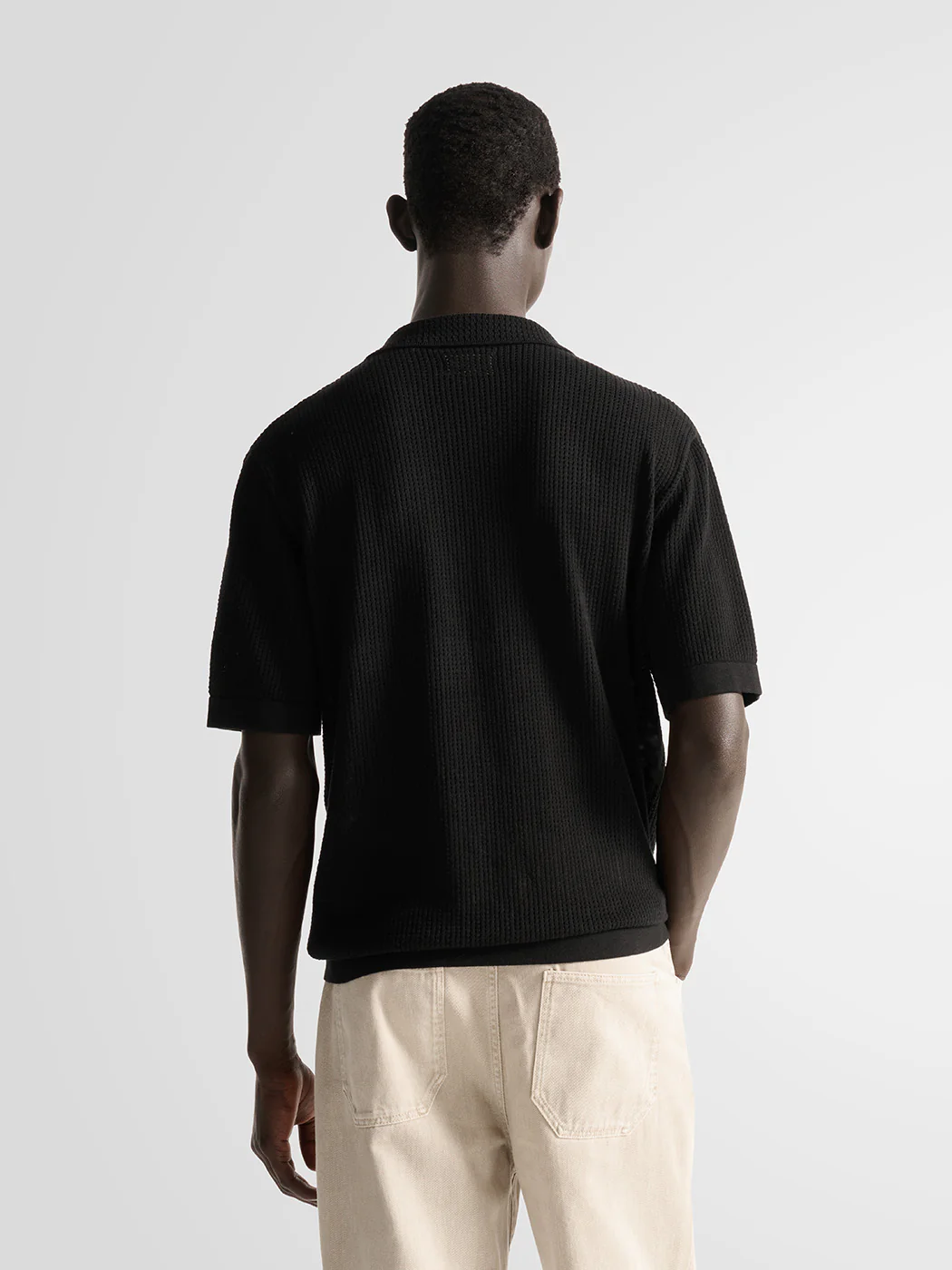 Chemise en maille ajourée - L'atelier - Image 2