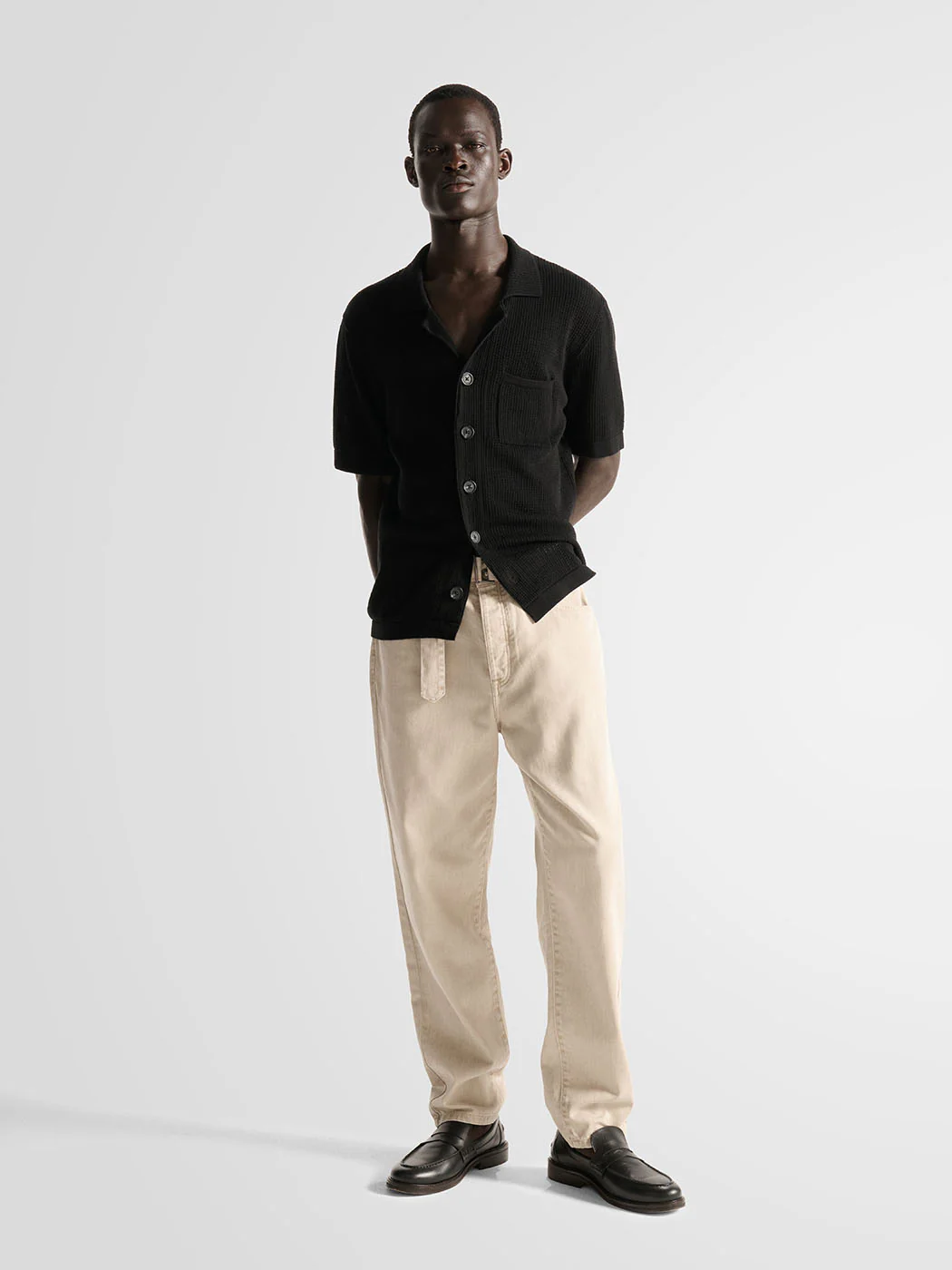 Chemise en maille ajourée - L'atelier - Image 3